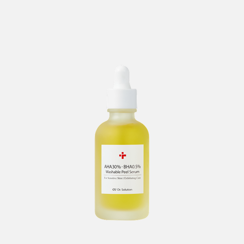 CU SKIN Dr.Solution AHA 30% + BHA 0.5% Washable Peel Serum